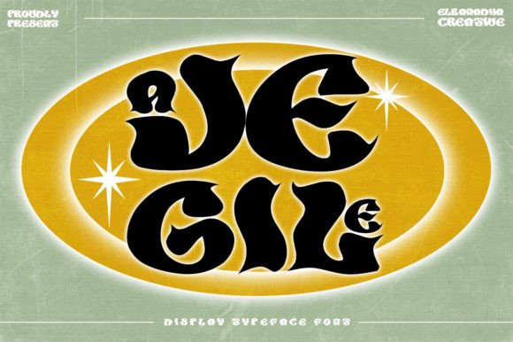 Ajegile Font Review: Digital Layouts & Brand Identity