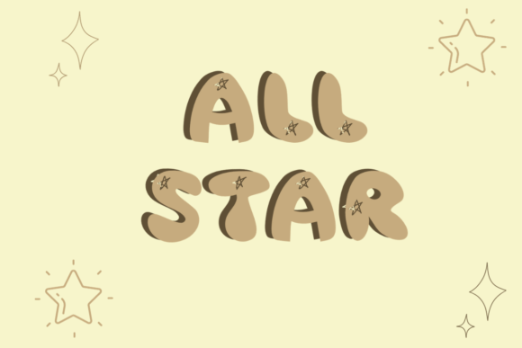 All Star Font: Elevating Editorial Design with Playful Typography
