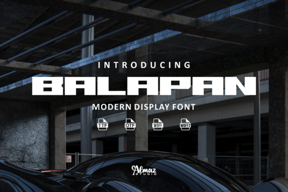 Balapan Font: Bold Branding for Small Business