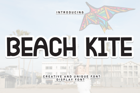 Beach Kite Font: Friendly Branding for Small Business