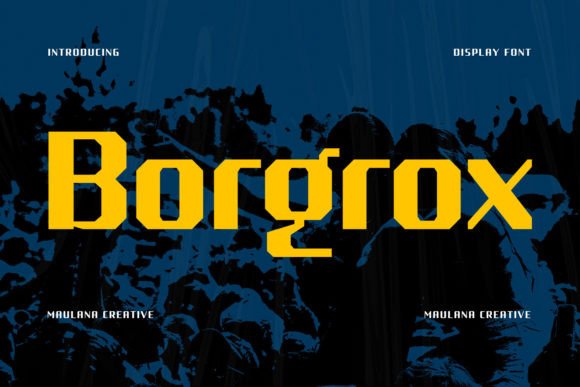 Borgrox Font: Adding Playful Character to Brand Visuals