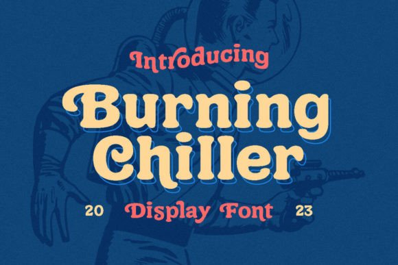 Burning Chiller Font: Testing 90s Retro Type in Web Design