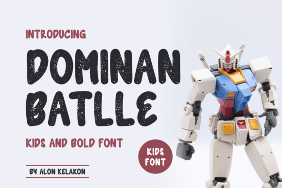 Dominan Battle Font: A Friendly Display Typeface for Web Design