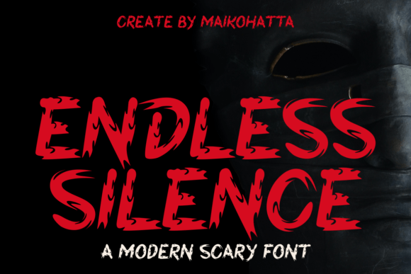 Endless Silence Font for Editorial Design