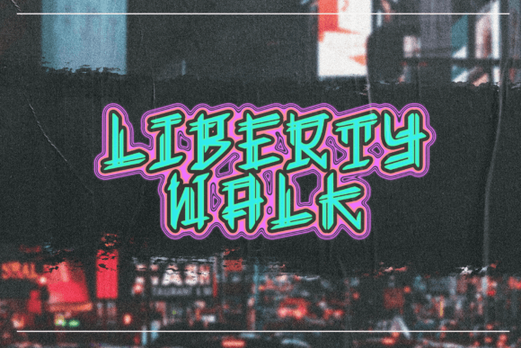 Liberty Walk Font: Testing a Display Typeface for Web