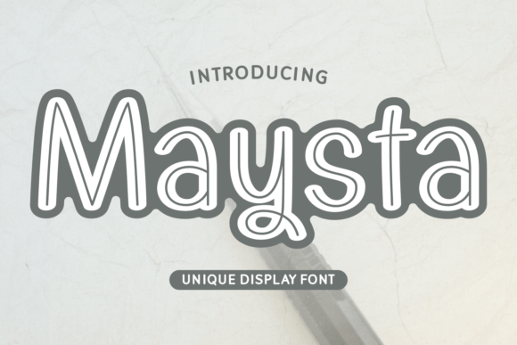 Maysta Font Review: Adding Whimsy to Campaign Visuals
