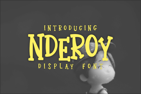 Nderoy Font: Testing a Cute Display Typeface for Branding