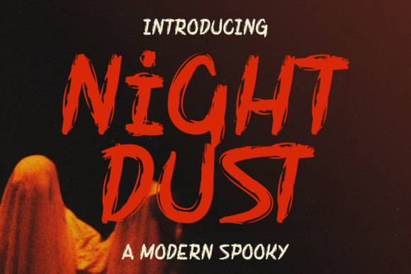 Night Dust Font: Elevating Seasonal Brand Visuals