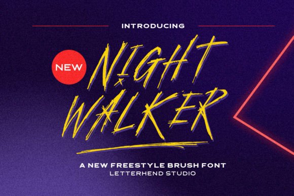 Night Walker Font: A Web Designer’s Layout Review