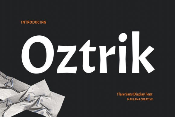 Oztrik Font Review: A Soft Flare Sans for Modern Branding