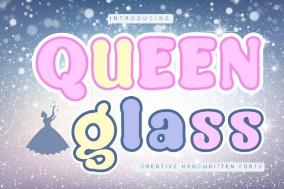Queen Glass Font: Friendly Handwritten Style for Business