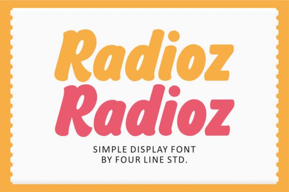 Radioz Font: A Display Typeface for Editorial Clarity