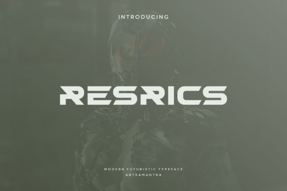 Resrics: A Designer’s Take on This Display Font