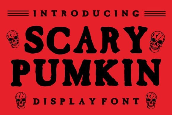 Scary Pumkin Font Review: Bold Display Type for Spooky Branding