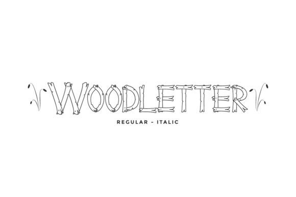 Wood Letter Font: Adding Vintage Warmth to Brand Design